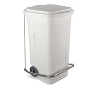 Bidone Spazzatura Carrellato Ottanta Bianco 80 lt - Raccolta Differenziata