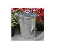 BIDONE ZINCATO LT 62 CON COPERCHIO