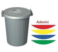 BIDONI CON COPERCHIO E MANICI RACCOLTA DIFFERENZIATA DA LT.25