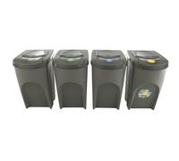 Set contenitori raccolta differenziata 4x35L IKWB35S4-405U
