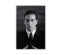BIDYUM Poster su tela, motivo: Al Pacino, decorazione per camera da letto, ufficio, camera da letto, regalo, 40 x 60 cm