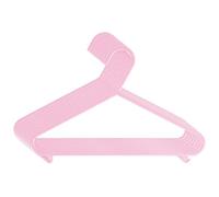Bieco 04014141 Set di 8 Grucce Appendiabiti per Bambini, 29,5 x 18 x4,15, Rosa
