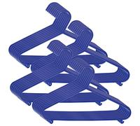 Bieco appendiabiti bambini 32 pezzi Blu | appendini bambini lunghezza 30 cm | grucce bambini | grucce neonato | appendiabiti per bambini | per armadio neonato cameretta | attaccapanni bambini