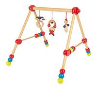 Bieco | bambini Palestrina neonato legno | palestra neonati | palestrina neonato montessori | tappeto sensoriale bambini | giocattoli legno neonati| giochi legno neonati | giocattoli legno neonati