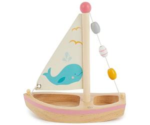 Bieco | barchetta giocattolo | nave | barca bambini | legno | galleggiante | bagnetto