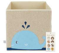 BIECO Baule Portagiochi | Cassapanca per Bambini | Cesta Giochi | Contenitore Pouffe Scatole