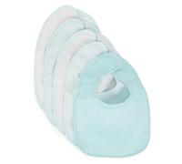 Bieco | Bavaglini neonato | 0-3 mesi pappa svezzamento | impermeabili cotone