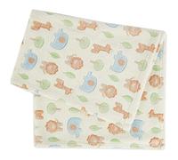 Bieco Coperta di Coccole per Bambini in Pile Animali dello Zoo | Coperta Neonato | Tappeto Mesi Neonato Copertina Neonato Estiva Coperta Mesi Neonato Coperta Pile Neonato Baby Shower Regali Paid