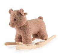 BIECO Dondolo Peluche Orso Mika, 68 cm | Cavallo a Dondolo per Bambini