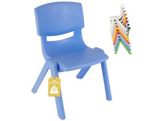 Bieco Enfants Chaise Sedia Bambini, Blu alla Moda, 36x34x51cm