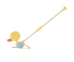 Bieco | Gioco trainabile | giochi in legno | cane trainabile giocattolo a forma di anatra | giochi divertenti per bambini | giochi trainabili wooden toys | giocattoli da spingi spingi