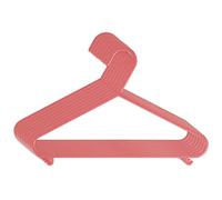 Bieco Grucce appendiabiti per bambini, 8 pezzi, bacca, lunghezza circa 30 cm, grucce per bambini, in plastica, organiser per guardaroba