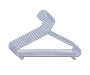 Bieco Perchas Bebe 8 Piezas Púrpura | Longitud aprox 30cm | Cabides Bebe Percha Bebe de Ropa Perchas Niños Ropa Perchas Ropa Bebe Perchas Bebe Recien Nacido Perchas Bebé Perchas de Bebe Perchas Niño