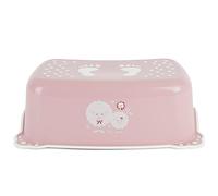 Bieco Sgabello per Bambini Pecora Rosa | Funzione Antiscivolo | Gradino Singolo Altezza 14cm | Dimensione 42x28cm | Sgabello bambini | Gradino Bambini Scalino per Bambini Bagno Sgabello Bambini Bagno