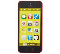 BIECO- Telefono Cellulare Giocattolo con Luce e Suono, Colore Rosa, 1 Stück (1er Pack), 19069029