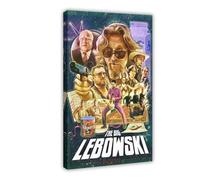 biegzc Poster su tela, motivo: The Big Lebowski (1998), decorazione artistica da parete per soggiorno e camera da letto, 20 x 30 cm