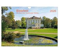 Bielefeld Am Rand des Teutoburger Waldes (Wandkalender 2026 DIN A4 quer), CALVENDO Monatskalender: Bielefeld, das Zentrum Ostwestfalens