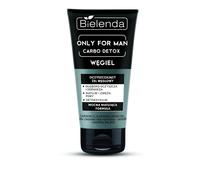 Bielenda Only for Man Carbo Detox Gel Detergente Viso con Carbone 150ml