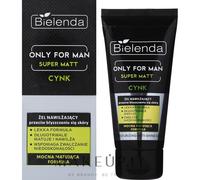 Bielenda Only Super Mat Gel Idratante Uomo 50 ml - Crema Viso