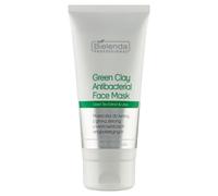 Bielenda Professional Maschera antibatterica per il viso con argilla verde, maschera antibatterica con argilla verde, 150 g