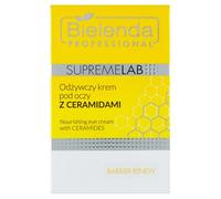 Bielenda Professional Supremelab Barrier Renew Crema Contorno Occhi Nutriente con Ceramidi, Riduce Rughe e Occhiaie, Trattamento Intensivo per gli Occhi, 15 ml