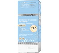 Bielenda Professional Supremelab Hydra Glow Crema protettiva idratante per il viso con formula tonalizzante CC SPF50