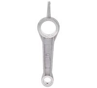 Biella, albero motore, alluminio fuso, doppio foro, pistone per compressore d'aria, accessori 12x23x85mm, ad alta resistenza, resistente alla corrosione, per parti di ricambio per