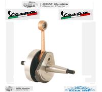 BIELLA ALBERO MOTORE CON GABBIA A RULLI PER VESPA 50 SPECIAL PK 50 S CONO DA 19