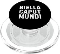Biella Caput Mundi Città Simpatica Uomo Donna Bambino PopSockets PopGrip per MagSafe