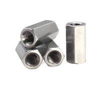 Biella completamente filettata con perno a testa esagonale a doppia estremità M2 in acciaio inossidabile 304 con esterno(8mm,M2 x od4mm (10pcs))