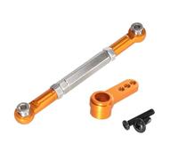 Biella RC Per MJX Per HYPER GO H12Y 1/12 Braccio Servo Metallo Per Auto Telecomandata Parti Vulnerabili Accessori Per L'aggiornamento Delle Operazioni(Yellow)