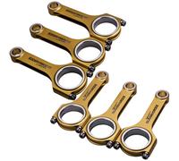 Bielle for BMW 328 528i E36 E46 M52B28 Racing Connecting Rods 135mm 6PCS / Set