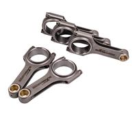 4x H-Beam Bielle for Volvo 850 C70 T5 2.3L B5234T Forged 4340 Connecting Rods