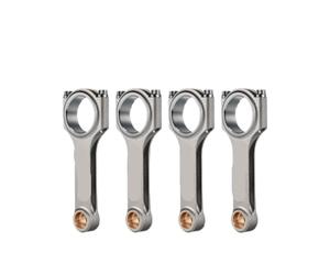 Bielle H-Beam da 4 pezzi per motori Civic D16 D16A D16Z6, lunghezza da centro a centro da 5,394 pollici, acciaio 4340 forgiato