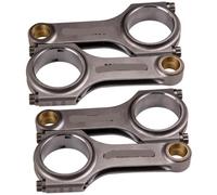 Bielle in acciaio forgiato 2.0L H Beam Bielle compatibili con parti di motociclette automobilistiche Sierra Pinto 2.0L I4 TL20 EAO OHC T88-serie per codice 4340 EN24