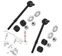 Bielletta Della Barra Antirollio Anteriore Per Nissan Primera P10