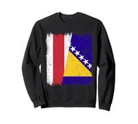 Bielorussia Libera Bosnia ed Erzegovina Mezza Bandiera Felpa