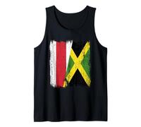 Bielorussia Opposizione Giamaica Mezza Bandiera Bielorussa Giamaicana Canotta