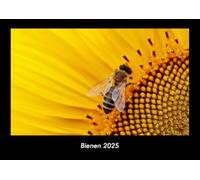Bienen 2025 Fotokalender DIN A3: Monatskalender mit Bild-Motiven von Haustieren, Bauernhof, wilden Tieren und Raubtieren