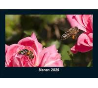 Bienen 2025 Fotokalender DIN A5: Monatskalender mit Bild-Motiven von Haustieren, Bauernhof, wilden Tieren und Raubtieren