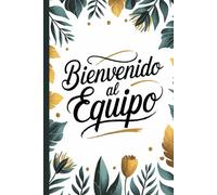 Bienvenido al equipo: equipo - regalo - bienvenido - cuaderno - nuevo colega - regalo de bienvenida colegas - trabajo - páginas - blanco - alegra ... - equipo cuaderno regalo - equipo colegas