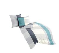 Bierbaum 4643 15 Biancheria da Letto, Cotone, Oceano, 135 X 200,