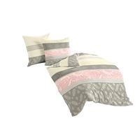 Bierbaum 4972_06 - Lenzuola in Cotone, 155 x 220 cm, Colore: Rosa