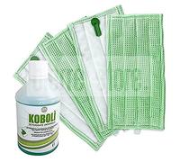 BIERRE STORE SET 4 PANNI PULILAVA FOLLETTO SP600 LIQUIDO UNIVERSALE PAVIMENTI COMPATIBILE