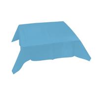 BIERRE STORE Tovaglie in TNT 100x100 Colore Celeste in Confezione da 25 Pezzi USA e Getta per ristorazione e Feste Private