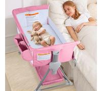 BIERUM Baby Comodino Sleepers, tessuto di pino, rosa, 14.62232.2 pollici