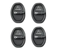 BIESL 4 Pezzi Copertura Serratura Portiera Dell'auto per Citroen Berlingo Multispace 2008-2018, Assorbimento Silenzioso degli Urti Copertura della Serratura della Porta