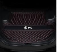 BIESL Tappeto Bagagliaio Auto per MG Comet EV 2023, Impermeabile Antiscivolo Vasca Bagagliaio Proteggi Baule Copertaprotezione Accessori Auto Interno,Black And Red