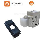 BIESSE COMPATIBILE SERIE NOW BTICINO PRESA SCHUKO BIANCA USB COVER RJ45