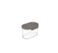 BIESSE PI 440/20-Contenedor para Cereales, Transparente y Marrón, 15.5 x 9.5 x 10 cm Contenitore Portacereali, 15x8,5x9,5cm